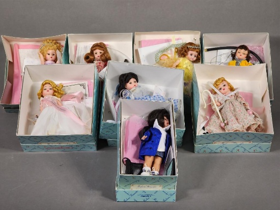 Group of Madame Alexander Dolls