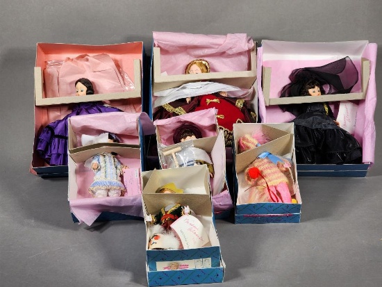 Group of Madame Alexander Dolls, Melanie, The Cheshire Cat, Tiny Tim and More
