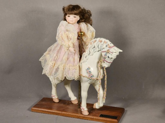 The Collectibles by Phyllis Parkins - Cassandra on Horse