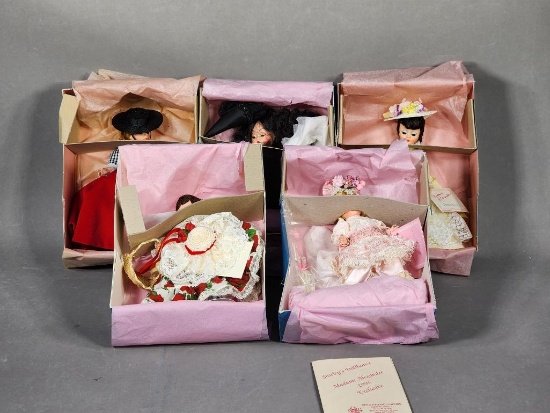 Group of Madame Alexander Dolls - 'Wendy' and More
