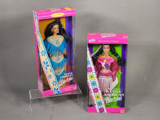 Native American Barbie and Special Edition Native American Barbie