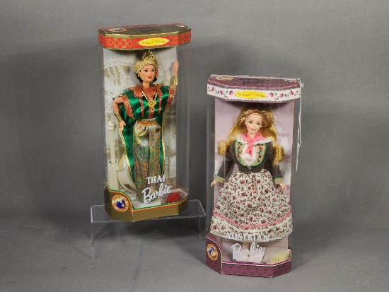 Thai Barbie and Austrian Barbie