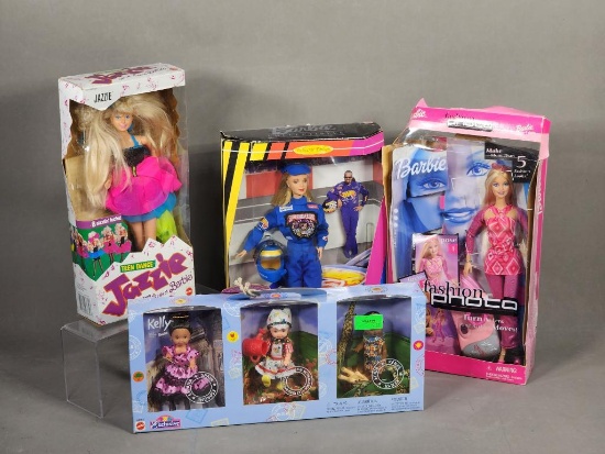 Jazzie Barbie, Group of Kelly Dolls, Fashion Photo Barbie and More