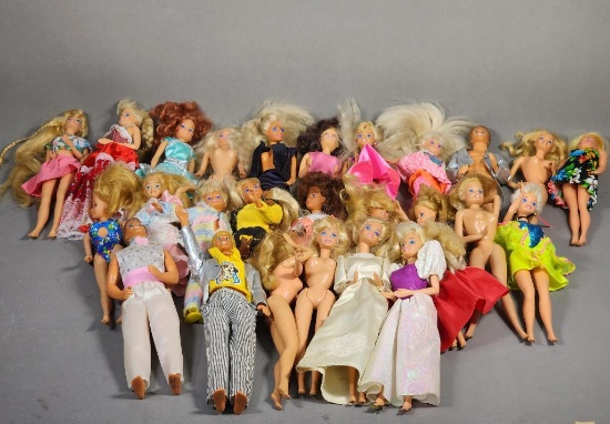 Vintage Assortment of Barbies