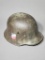 WWII German Military Helmet w/Insignia Afrikakorps