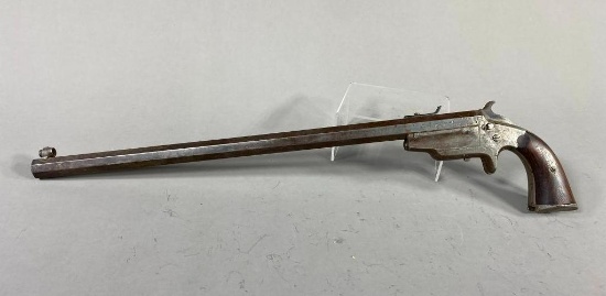 Frank Wesson Serial #102 32 rf Model 1870 Pistol