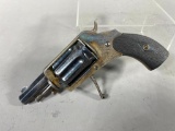 A. Francotte 5.75mm Velo Dog Revolver - Engraved