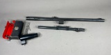 Vintage Metal Mossberg Scope, Remington Barrel, Bushnell Sighting device