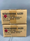 (2) Sealed Boxes of Winchester AA Target Load 28 GA Shotshells