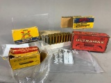 Group of Vintage Ammunition & Box of 45/70 405 GR Ultramax & Rem-UMC 300 SAV & More