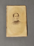 Civil War Era CDV of a lady - Hudson NY