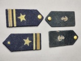 Two Pairs early 20th century Navy Officer Epaulettes