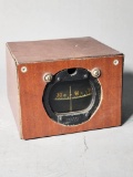 Vintage WWII Era Compass in Wooden Box US Army