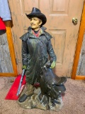 Resin Cowboy Statue