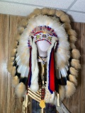 Native American Style Head Dress by Comanche Gap War Bonnets