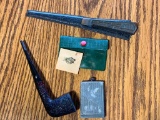 Yukon Pipe, Match King, Pin & Letter Opener from The Athens National Bank