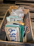 Group of License Plates including Some Vintage