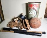 Baseball Gloves, Bats and More