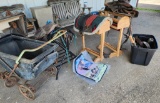 Saddle Rests, Antique Buggy and More