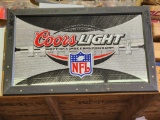 Coor Light NFL Beer Sign