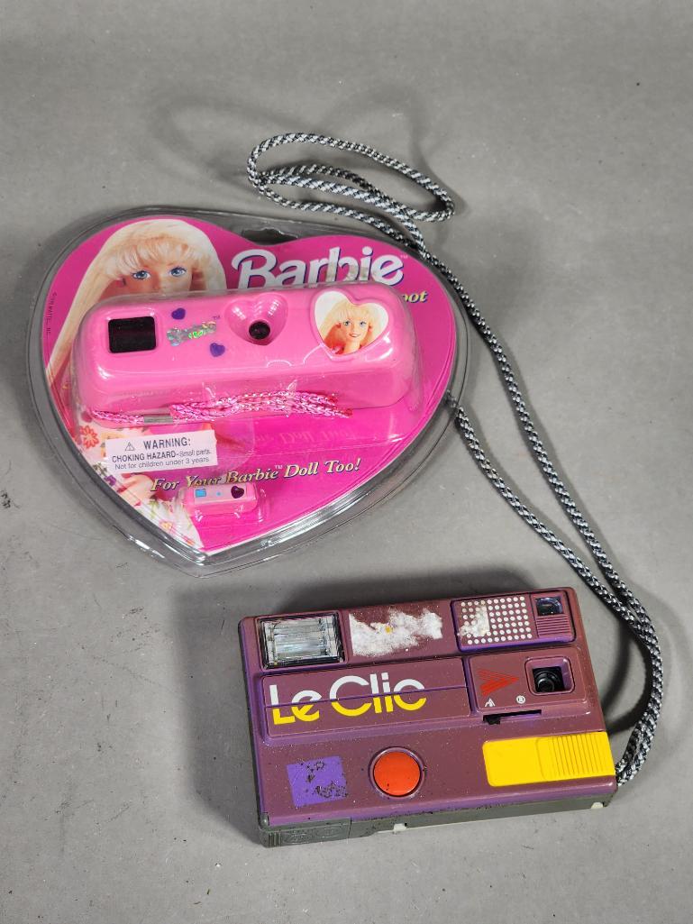 Barbie Camera and Le Clic Camera Proxibid