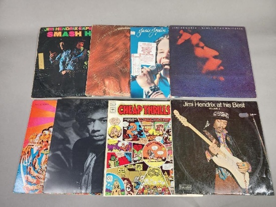 Group of Albums - Jimi Hendrix, Cheap Thrills and More