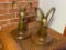 Brass & Wood Bookends