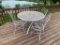 5 Piece Metal Patio Set