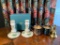 Lenox Candle Holders, Silver Plated Children's Cups & Bells
