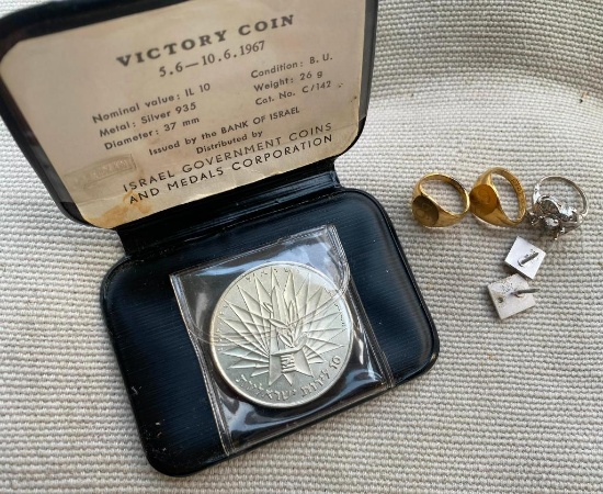 10k Gold and Silver Lot