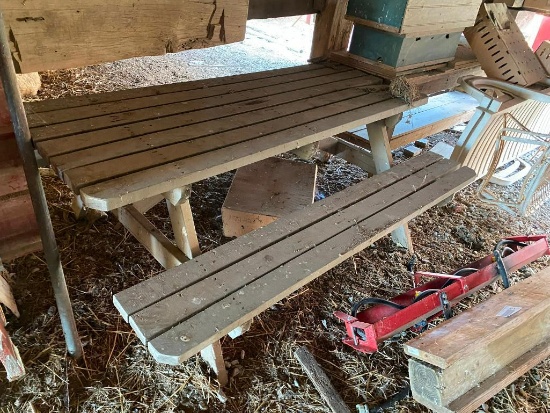 Wooden Picnic Table