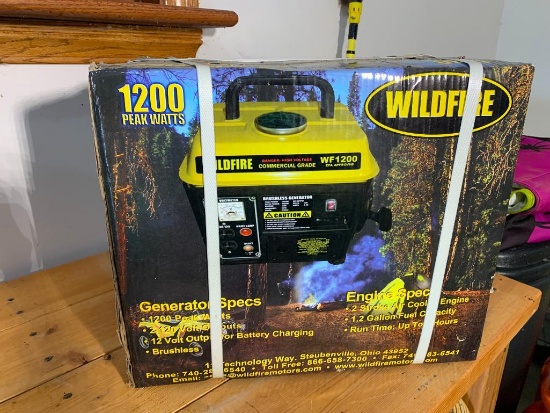New Wildfire 1200 Peak Watts Generator