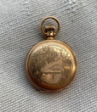 Elgin Pocket Watch in 14k Gold Dueber Case 56.1 grams