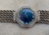 Heavy 14k Gold & Diamond Lady's Watch 64.5 grams