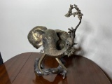 Bronze African Elephant Sculpture by Mark Hopkins