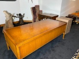 Rugs, Large Desk, Small Desk, File Cabinet lot