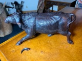 Carved Wooden Water Buffalo
