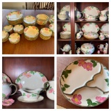 212 Pieces of Franciscan China Desert Rose