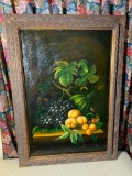 Oil on Board Fruit Design