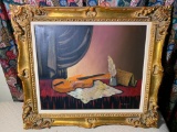 Oil on Canvas Signed & Framed 