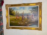 Oil on Canvas Signed & Framed 