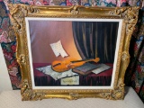 Oil on Canvas Signed Framed 