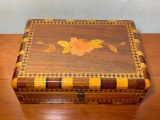 Beautiful Inlaid Wooden Box