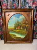 Signed & Framed Oil on Canvas