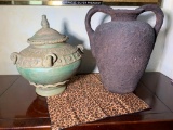 (2) Pieces of Pottery (1) is From Lazarus