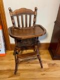 Wooden High Chair