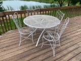 5 Piece Metal Patio Set