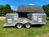 CPH 8 Hole Sporting Dog Trailer with Batteries, Water, Electric