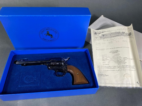 Rare Colt SAA US Model 45 LC Unfired with Letter 1 of 110
