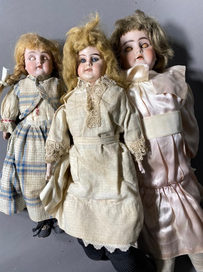 3 Vintage Dolls - Germany
